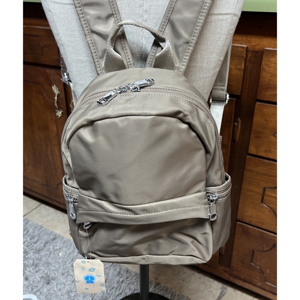 Blue‎ Fatty Mini backpack For Girls Waterproof beige